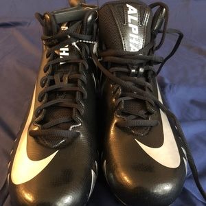 Nike Alpha Menace Football Cleats Size 9